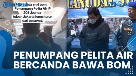 Ulah Penumpang Pelita Air Bikin Geger Seisi Pesawat Bercanda Bawa Bom