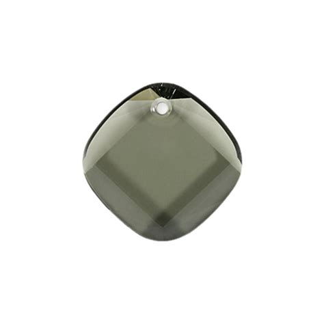 Swarovski 6058 Metro Pendant 25mm Black Diamond Bead Trimming