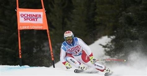 Ski Alpin Le Suisse Beat Feuz Remporte La Descente De Lake Louise