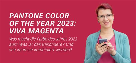 Pantone Farbe Des Jahres 2023 Viva Magenta