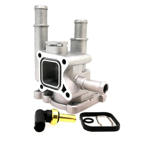 Engine Cooling Aluminum Thermostat Housing with Wa... – Grandado