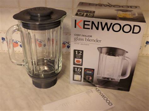 Kenwood Thermoresist Glass Blender Attachment At Chef Major Boxed