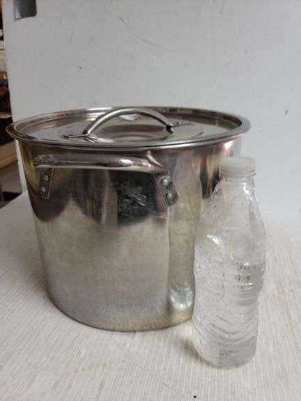 Stainless Steel Stock Pot - Trice Auctions