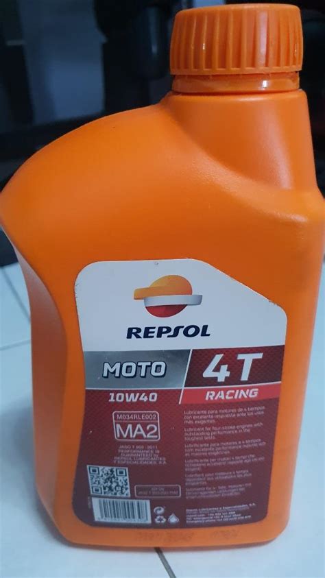 Repsol 10W40 4T Racing Fully Synthetic Engine Oil 1 Liter