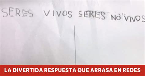 Un Divertido Niño Responde A Un Ejercicio De Clase Volviéndose Viral En