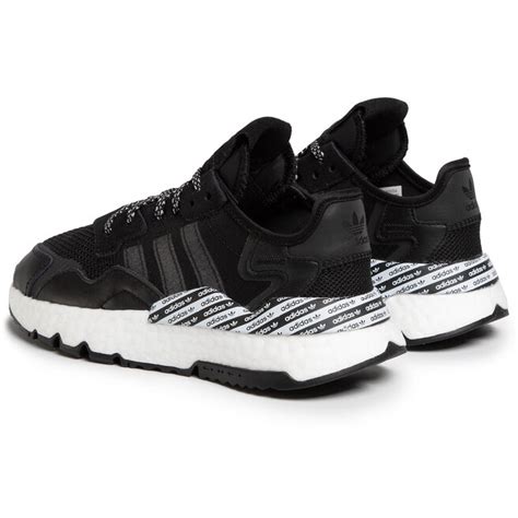 Schuhe Adidas Nite Jogger J FV4567 Cblack Cblack Ftwwht Eschuhe De