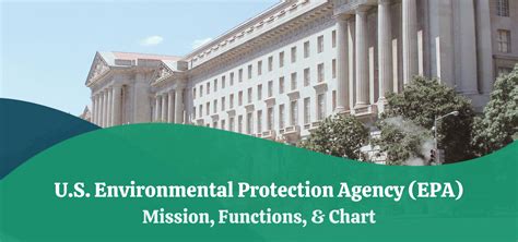 Environmental Protection Agency Epa Mission Functions Chart