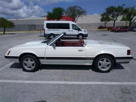 Rare 1982 Mustang Glx Convertible Classic Ford Mustang 1982 For Sale