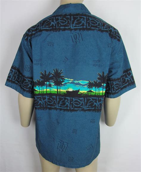 Hilo Hattie Hawaiin Shirt Short Sleeve Camp Aloha Usa Gem