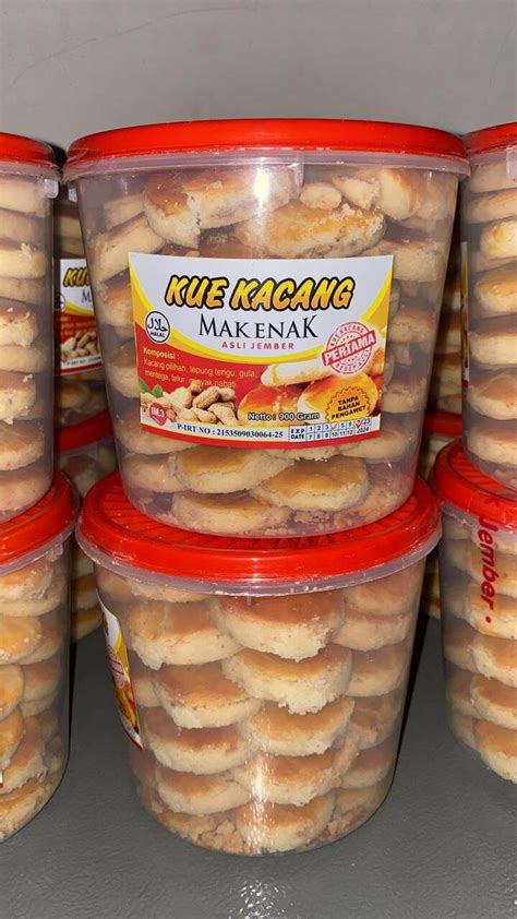 Kue Kacang Original Mak Enak Asli Jember Lazada Indonesia