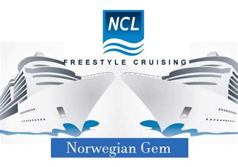 Where Norwegian Gem Intersects with Other NCL Cruise Ships 2016/17 ...