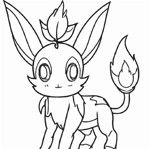 Desenhos Incr Veis De Pok Mon Leafeon Para Imprimir E Colorir