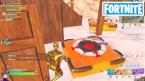 クラッシュパッドjrかバルーンを使う【フォートナイト Fortnite マグマパニック】 フォートナイト動画まとめ