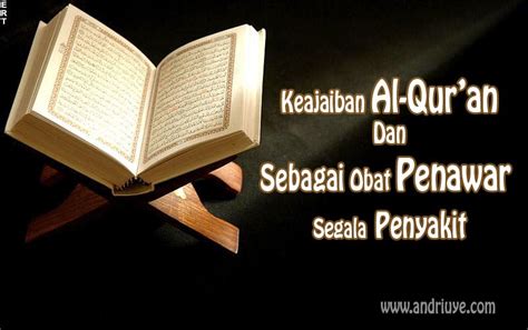 Al Quran Sebagai Petunjuk Dan Obat Bagi Manusia Berita Sinergi