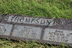 Newman Henry Thompson M Morial Find A Grave