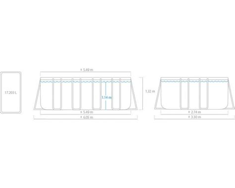 Intex Ultra Xtr Frame Pool X X Cm Zwembad