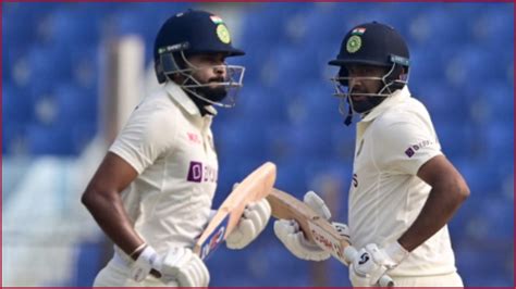 Ban Vs Ind Nd Test Ashwin Iyer Unbeaten Stand Help India Pull A