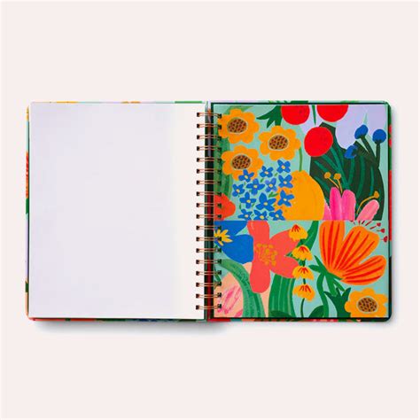 Rifle Paper Co 17 Month Hard Cover Spiral Bound Planner 2023 Si