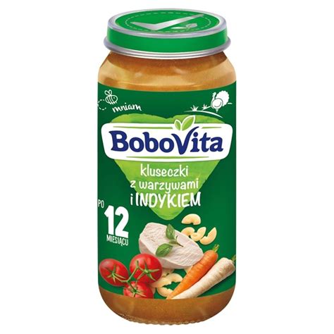 BoboVita Kluseczki z warzywami i indykiem po 12 miesiącu 250 g Zakupy