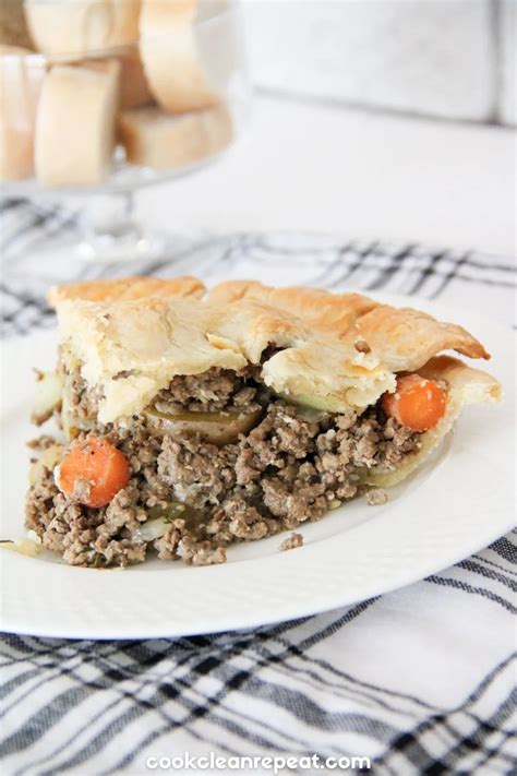 Easy Ground Beef Pot Pie Cook Clean Repeat