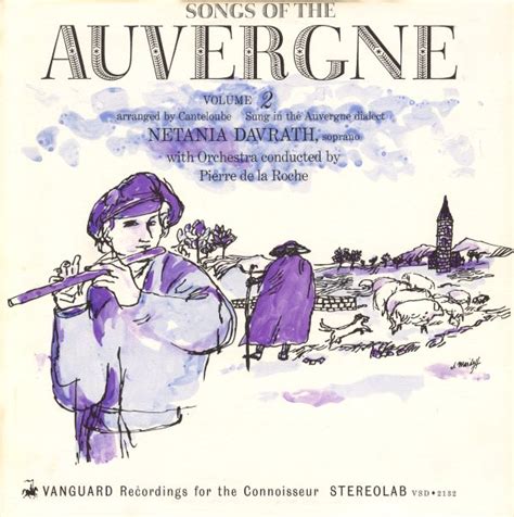 Canteloube Songs Of The Auvergne Vol Netania