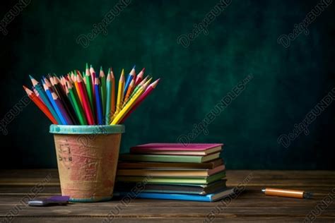 Colourful Pencil School Supplies (3538363)