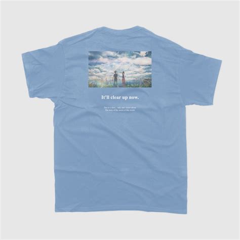 ANIME Motif UNIQLO X MAKOTO SHINKAI Uniqlo Kimi NO NAWA Tenki