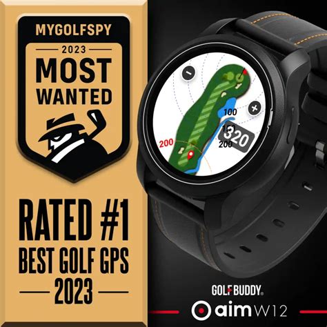 Golfbuddy Aim W12 Golf Watch Free Delivery