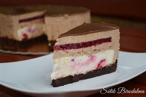 SÜTIK BIRODALMA Málnás csokoládés mousse torta