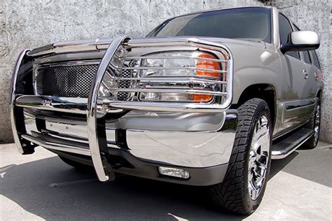 Onki® - Chevy Silverado 2005-2006 GEN2 Polished Face Grille Guard