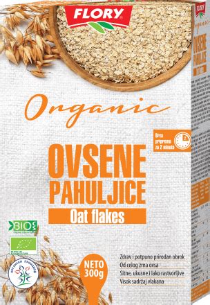 FLORY Organic Ovsene Pahuljice 300 G Uvek Povoljna Online Kupovina Dm Rs