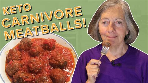 Keto Carnivore Italian Meatballs Youtube