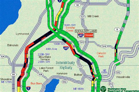 Wa State Traffic Map Edithe Marchelle