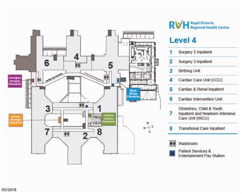 Victoria Hospital Parking Map