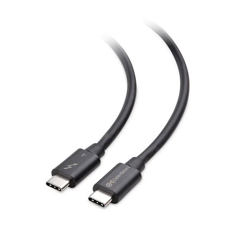 Cable Matters Sertifikalı 40 Gbps Usb4 Thunderbolt 4 Kablo 8k Video Ve 100w şarj 0 8 Metre