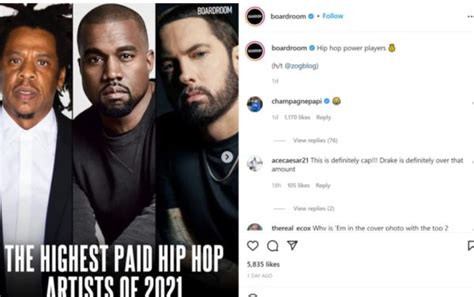 Drake Has Strange Reaction To Being On 2021'S Highest Paid Hip Hop Lis :: Hip-Hop Lately