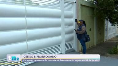 TEM Notícias 2ª Edição Bauru Marília Prazo para coleta de dados do