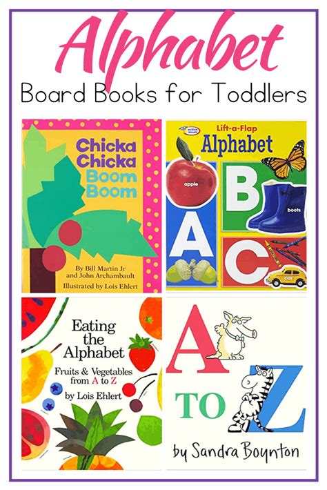 Introduce Letters and Sounds with Alphabet Books for Toddlers