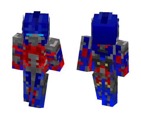 Download Transformer Optimus Prime Minecraft Skin For Free Superminecraftskins