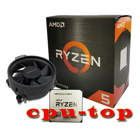 New Amd Ryzen 5 5600x R5 5600x 37 Ghz Six Core Twelve Thread 65w Cpu