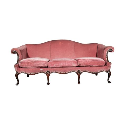 Vintage Queen Anne Style Sofa | EBTH