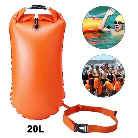 L Swim Buoy Backpack Open Water Sea Safety Swim Grandado