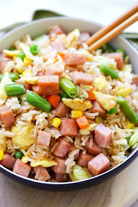 Spam Fried Rice | Easy Delicious Recipes: Rasa Malaysia