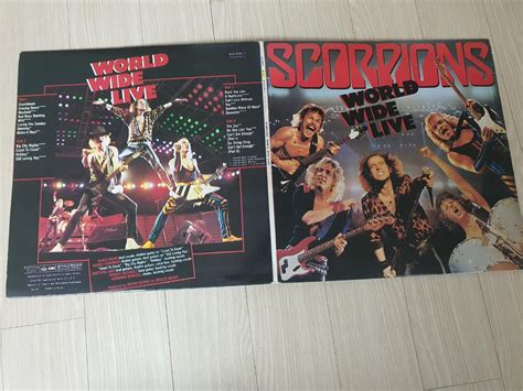 소리전자 LP SCORPIONS WORLD WIDE LIVE 오아시스 2LP