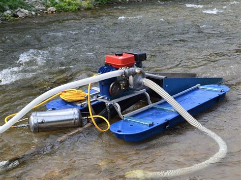 Gold Mine Boat Alluvial Gold Mining Equipment Small Portable Gold