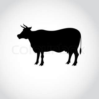 Holstein Cow Silhouette at GetDrawings | Free download