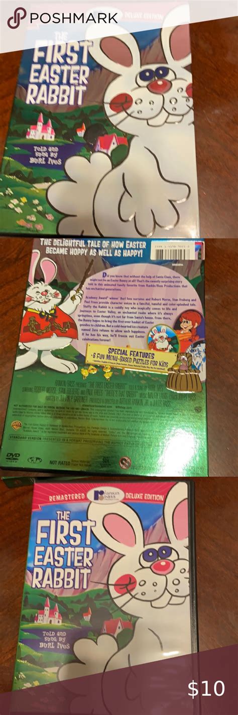 The First Easter Bunny Dvd Told And Sung By Burl Ives Great Condition Cute Stories Easter