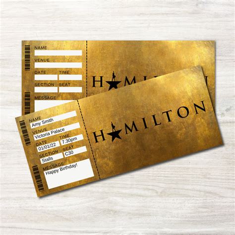 Hamilton Musical Tickets 2024 - Kaia Sisile