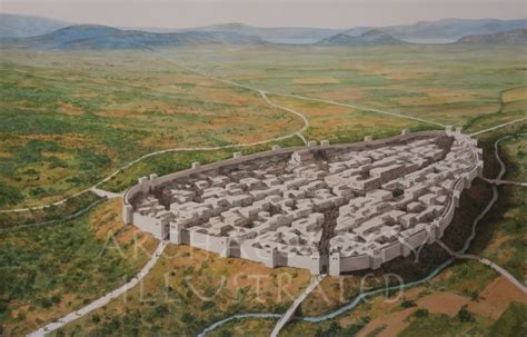 Thebes Central Greece The Mycenean Period City Around 1250 Bc