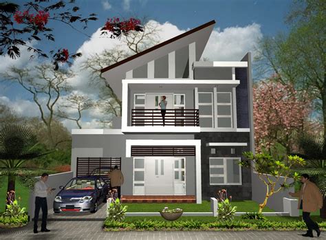 Model Exterior Rumah Minimalis Sederhana BENGKEL LAS Muaza KEDIRI